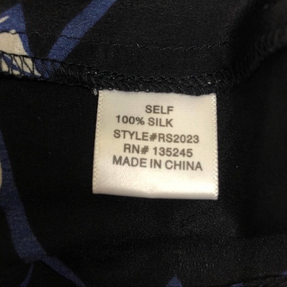 Rieley Silk Abstract Printed Skirt - Picture 8 of 8